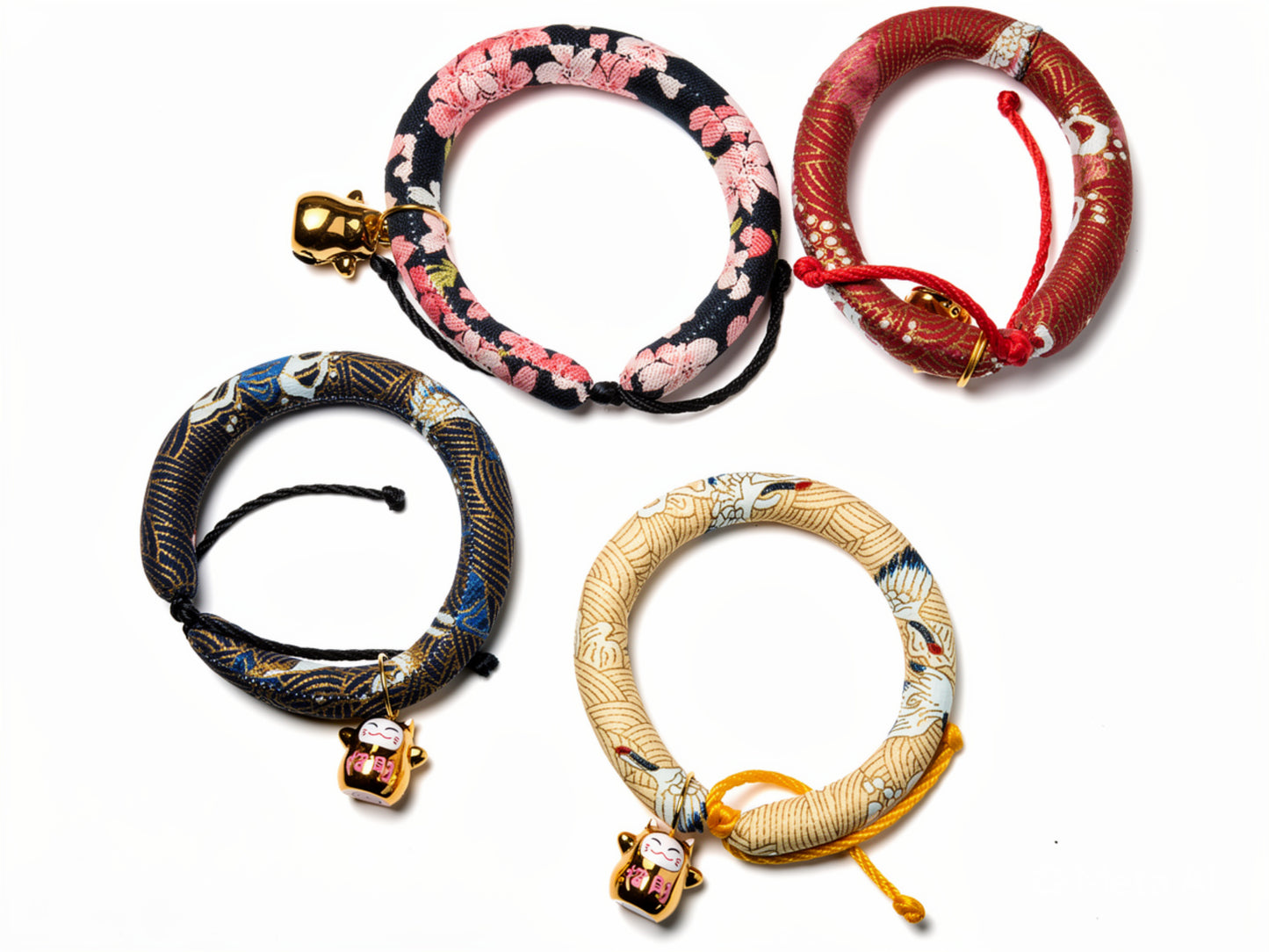 Japanese Lucky Cat Collar