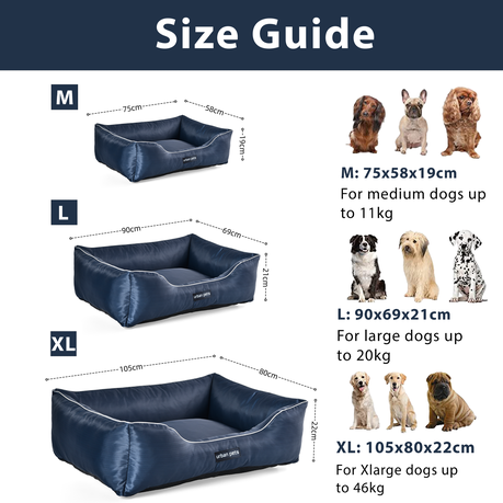 Water Resistant Anti-Static Pet Bed Machine Washable