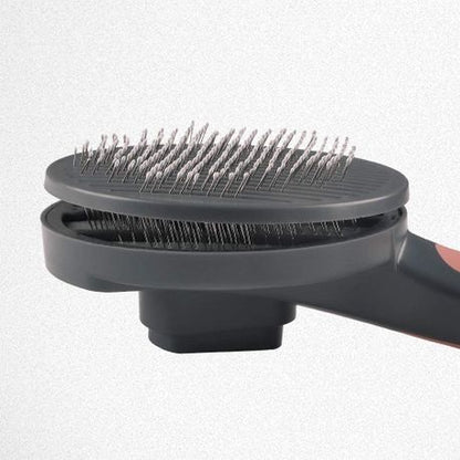 T9 Cat Dog Grooming Brush Self Cleaning Shedding Brush