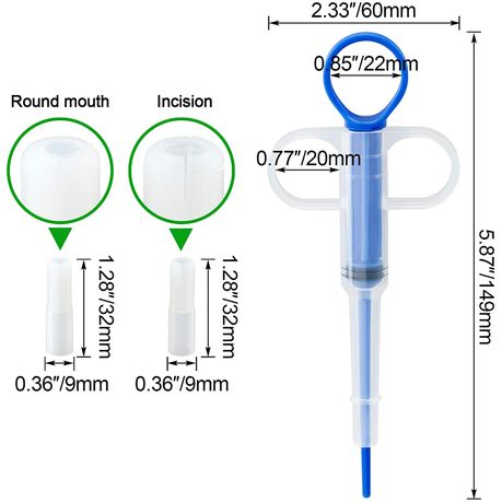 Pet Medicine Feeder, Cat Dog Puppy Pill Dispets Feeding Kit