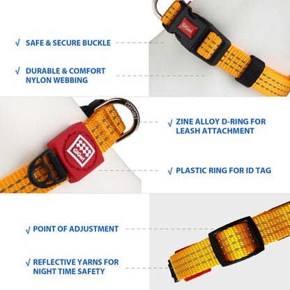 Classic Line Adjustable, Comfortable and Durable Dog Collar