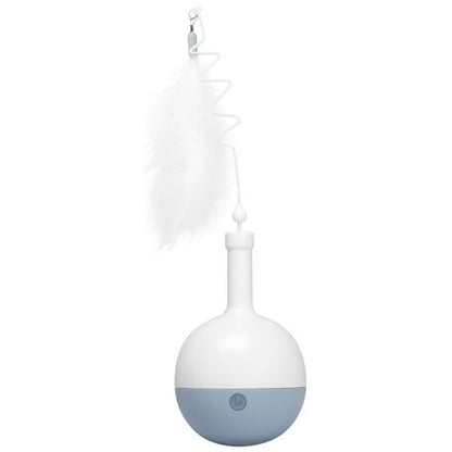 Motion Sensor Interactive Cat Ball Toys with Food Dispenser