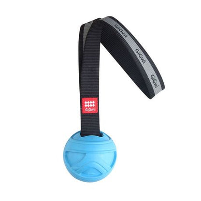 Slinger Fetch and Tug of War Rubber Ball for Dogs