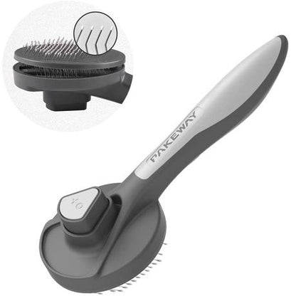 T9 Cat Dog Grooming Brush Self Cleaning Shedding Brush