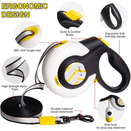 FIDA Smart Walk AutoBrake Retractable Dog Leash