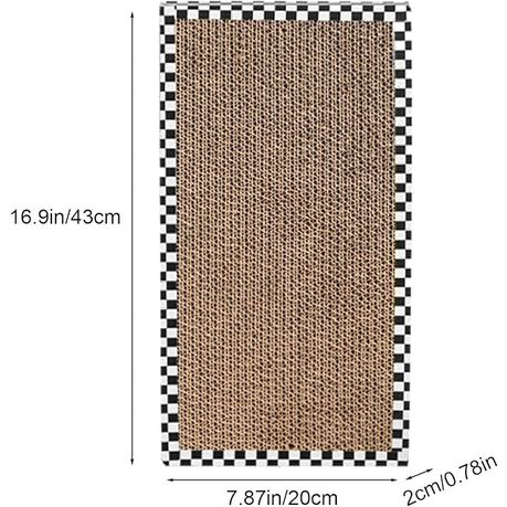 Premium Reversible Scratch Pad for Cats