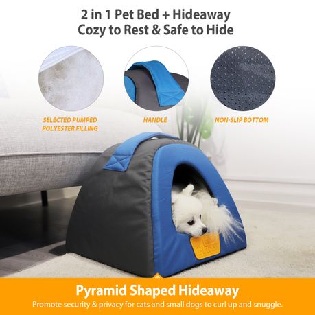 Water Resistant Comfortable Foldable Cat and Dog Bed and Tent