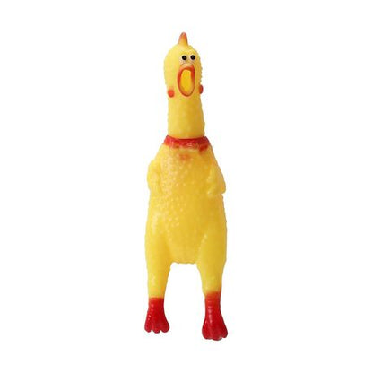 Squeaky Rubber Chicken Dog Chew Toy