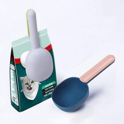 Premium Pet Food Feeding Scoop With Clip Function Cat/Dog