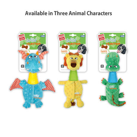 Chase and Catch Durable Squeaky Plush Dog Toy