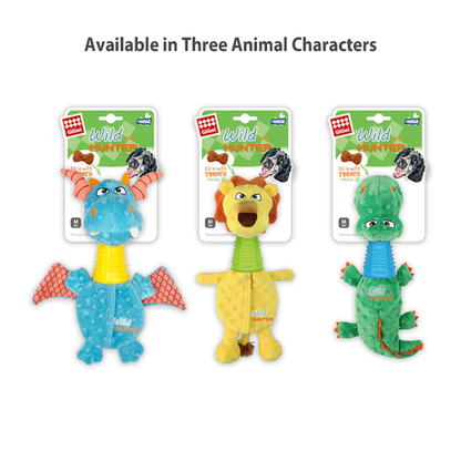 Chase and Catch Durable Squeaky Plush Dog Toy
