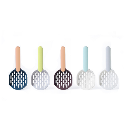 Cat Litter Scoop with Deep Shovel Durable ABS Plastic