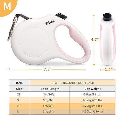 FIDA JFA Heavy Duty Retractable Dog Leash