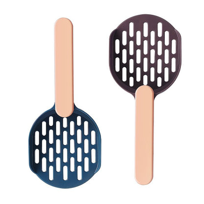 Cat Litter Scoop with Deep Shovel Durable ABS Plastic