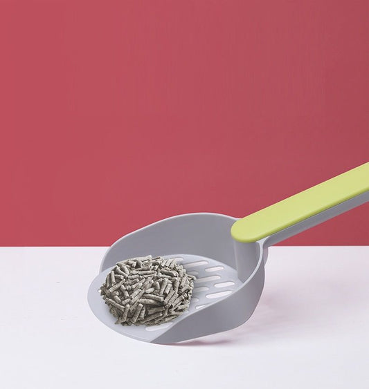 Cat Litter Scoop with Deep Shovel Durable ABS Plastic