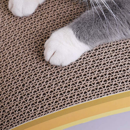 Paper Banana-Shaped Cat Scratcher Bed
