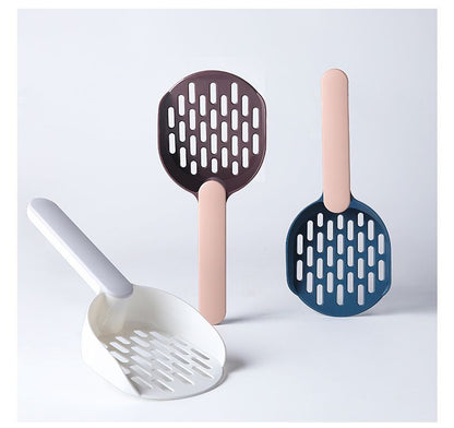 Cat Litter Scoop with Deep Shovel Durable ABS Plastic
