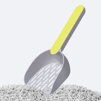 Cat Litter Scoop with Deep Shovel Durable ABS Plastic