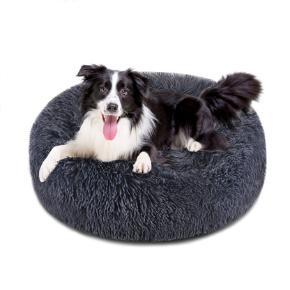 Premium Plush Calming Cuddle Bed for Cats & Dogs