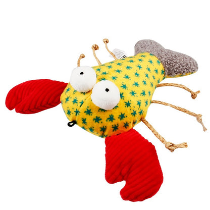 Catch and Scratch Pet Plush Cat Toy with Natural Catnip