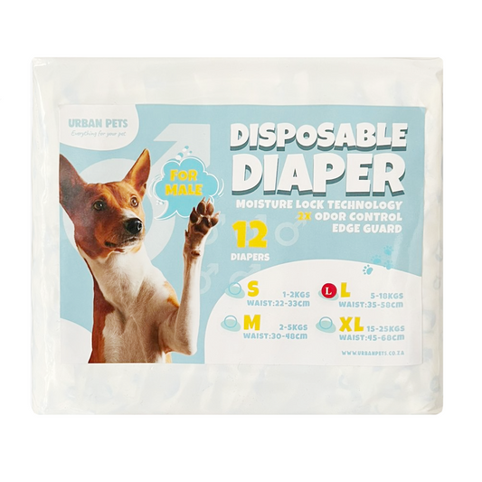 Disposable Male Pet Diapers Male Dog - shop online dog training product South Africa