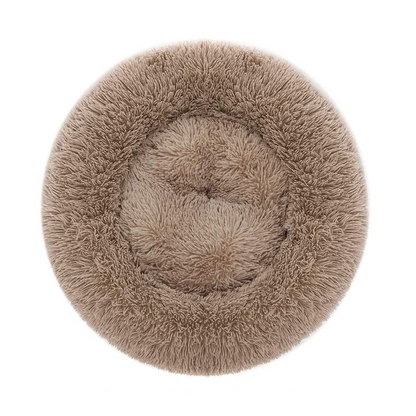 Premium Plush Calming Cuddle Bed for Cats & Dogs