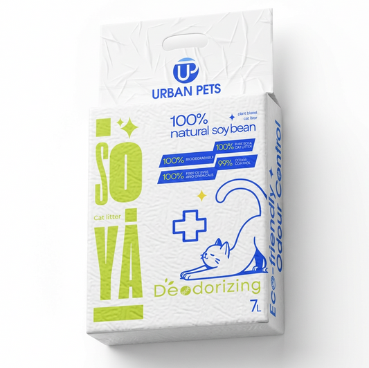 7L Soya Cat Litter,Clumping,Flushable,Absorbent,Fast Drying - shop online cat litter cleanup South Africa
