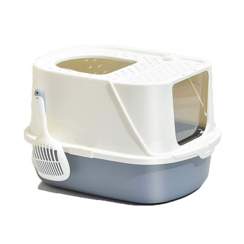 Ark Cat Litter Box, Front Enter Top Exit Anti-Splashing