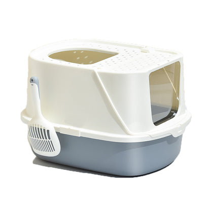 Ark Cat Litter Box, Front Enter Top Exit Anti-Splashing