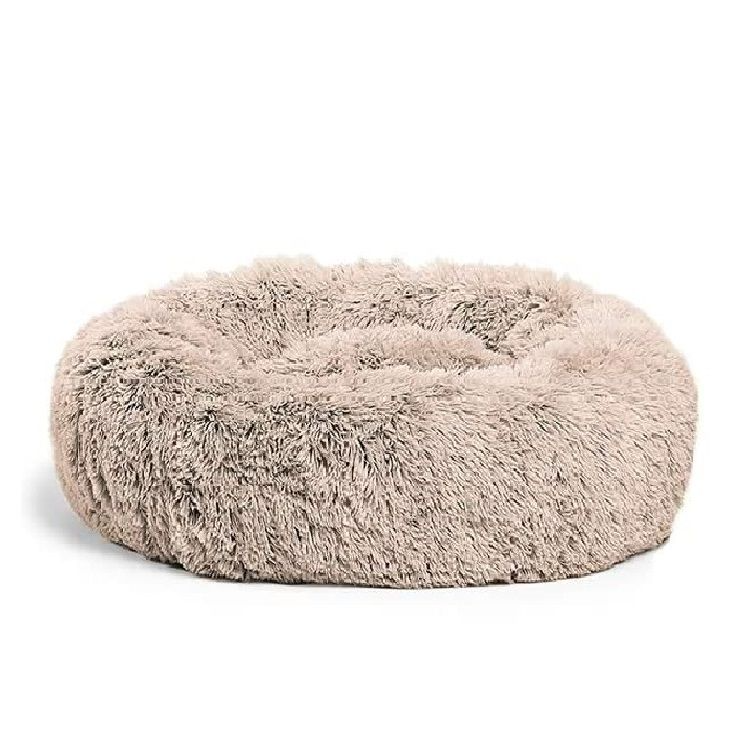 Premium Plush Calming Cuddle Bed for Cats & Dogs