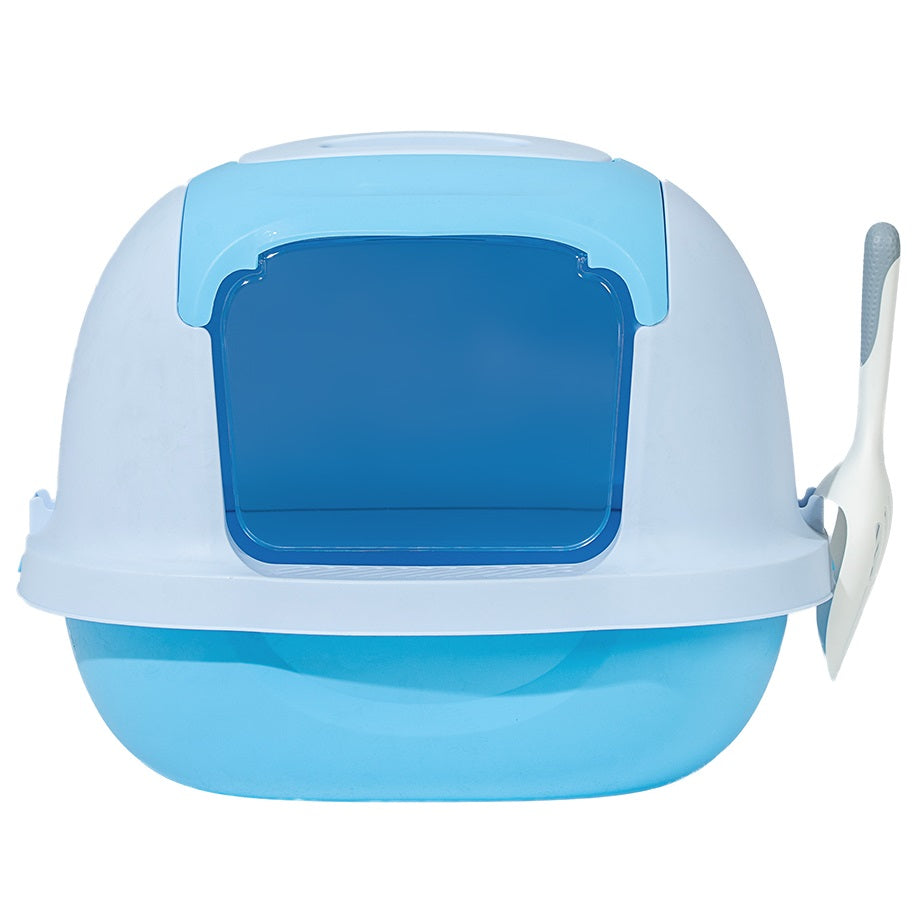 Fully Enclosed Hooded Cat Litter Box - shop online pet bowl feeder South Africa
